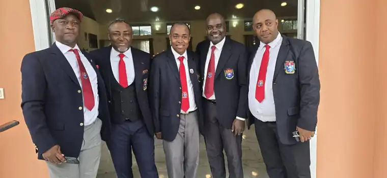 Five brothers in SOBA blazers, SOBA89 Class of 1989